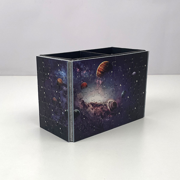 Universe Velcro Puzzle Pen Holder