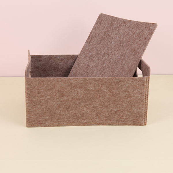 Handled Felt Storage Basket