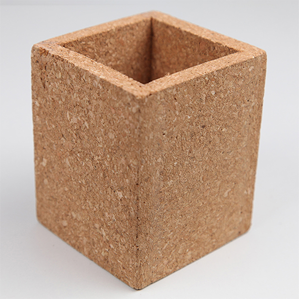 Cork Pen Holder Square