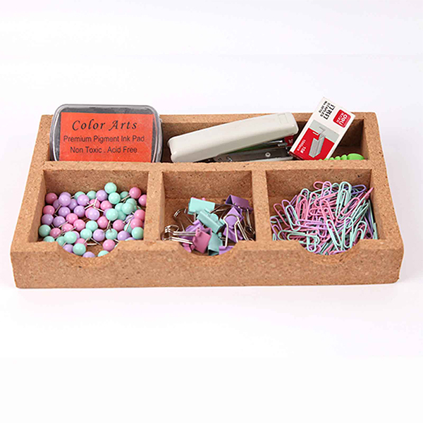 Cork Stationary Holder