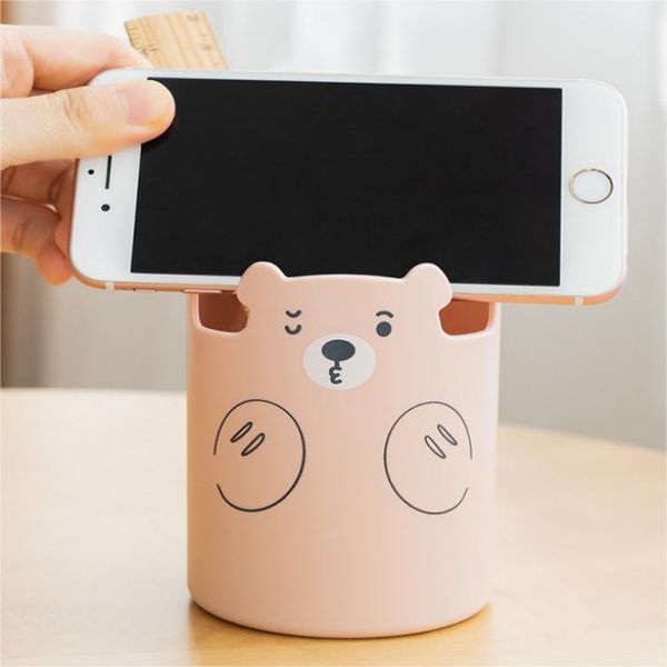 Freedom Bear Pencil Holder-pp Material