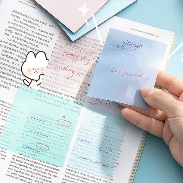 Transparent Sticky Notes