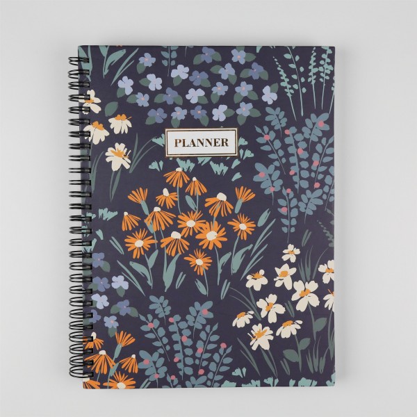 Hardcover Sprial Notebook Planner