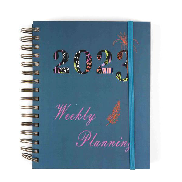 Hard Cover Calendar Notebook