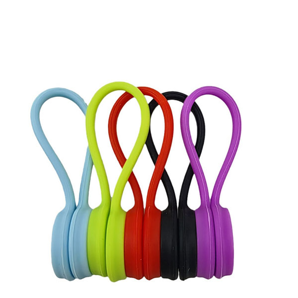 Headphone silicone universal cable organizer