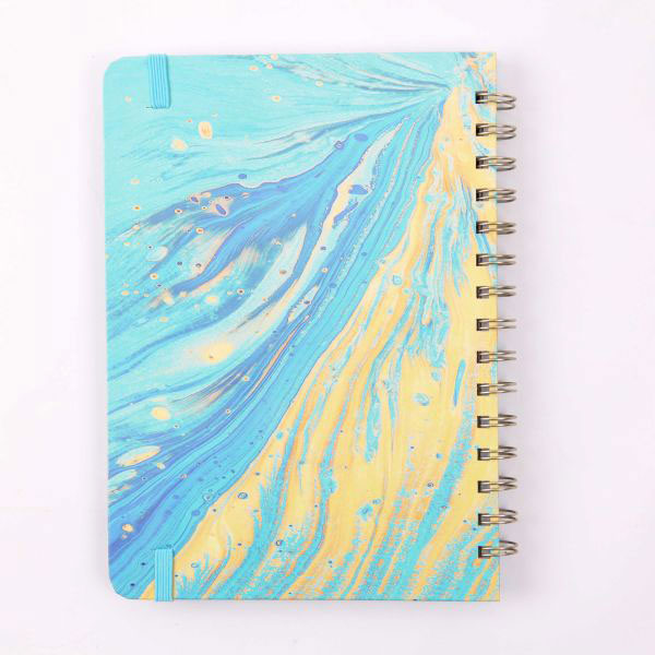 A5 Hardcover Spiral Calendar Notebook