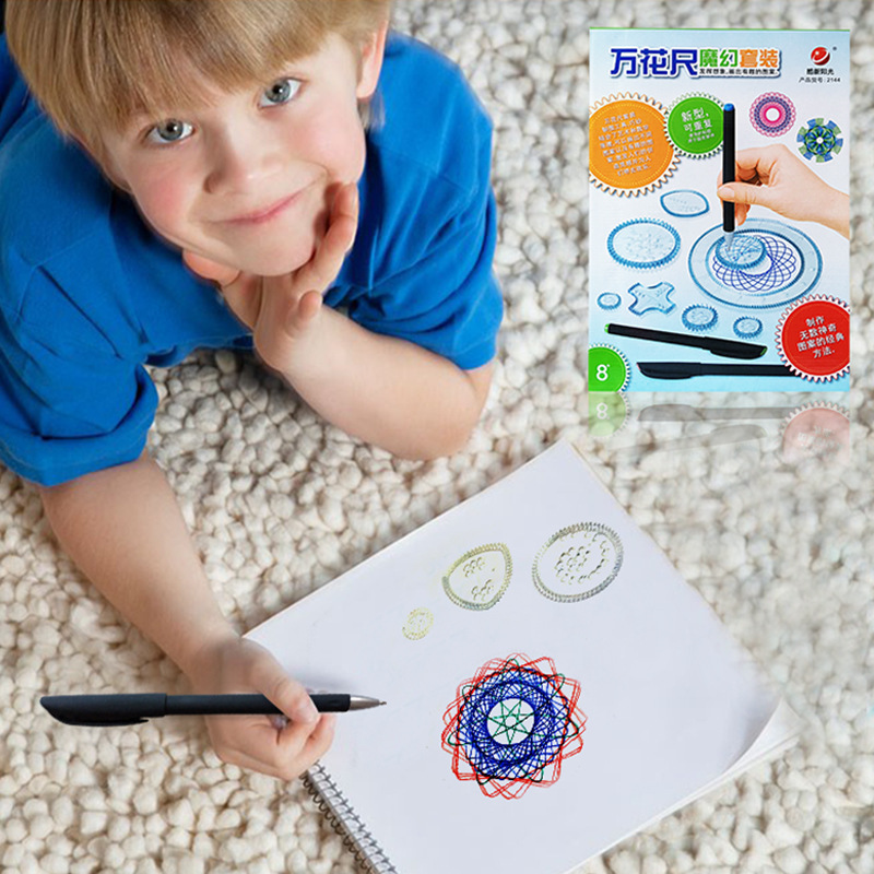 Spirograph Design Set Collectors Tin