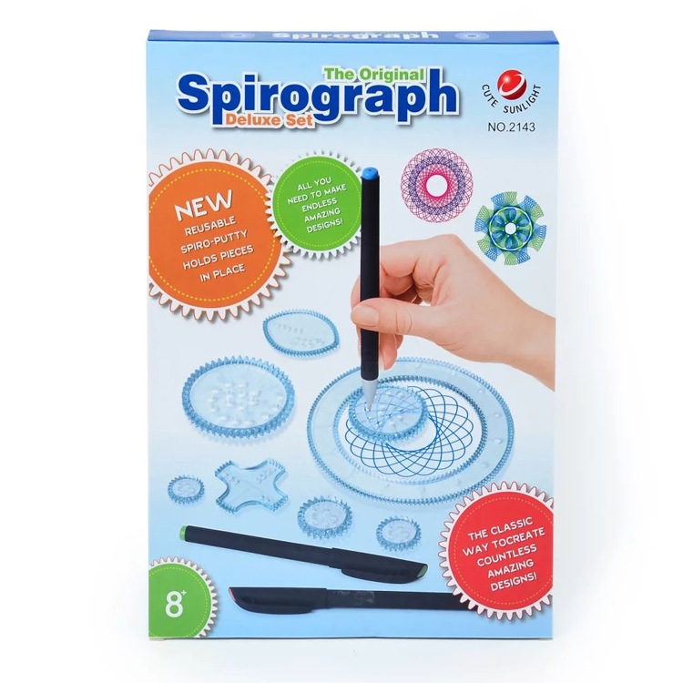 Spirograph Design Set Collectors Tin