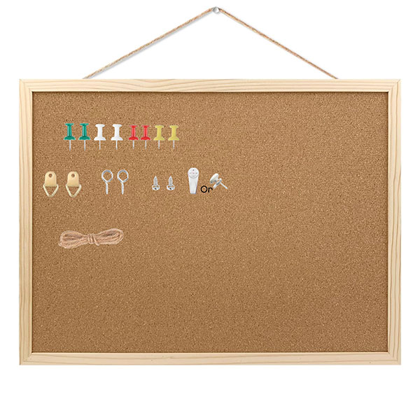 Wooden Framed Cork Board