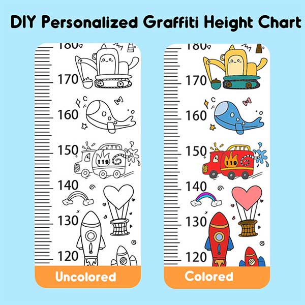 Graffiti Height Chart