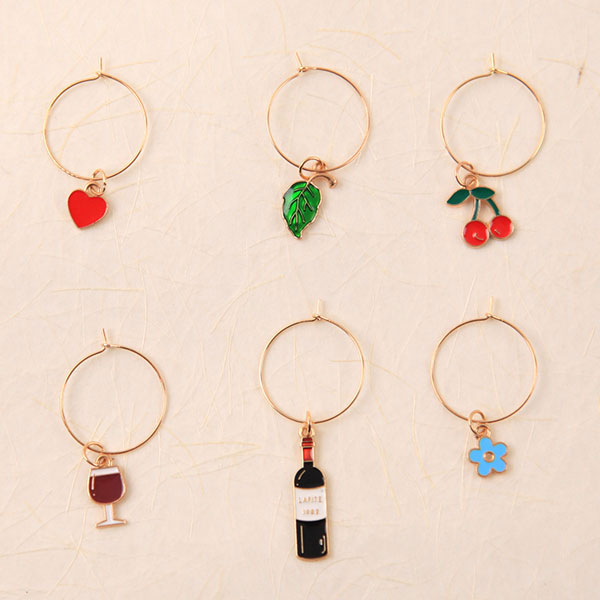 Wine Glass Charms & Markers
