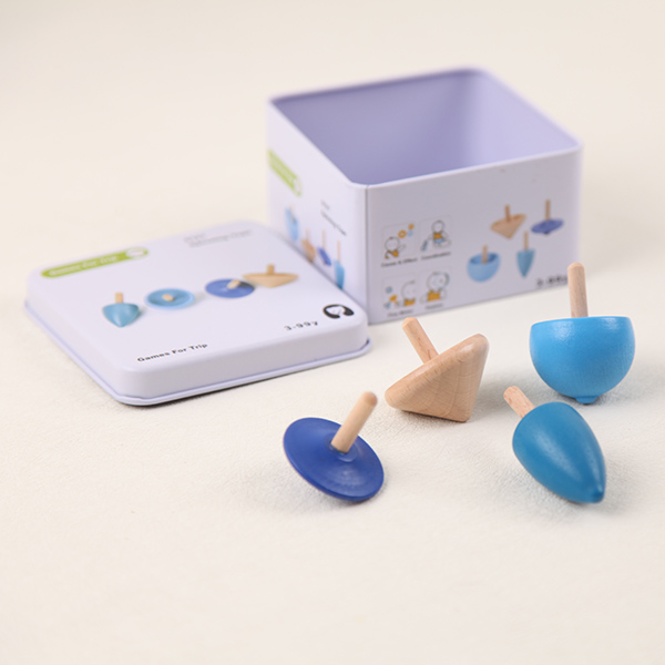 Wooden Spinning Tops