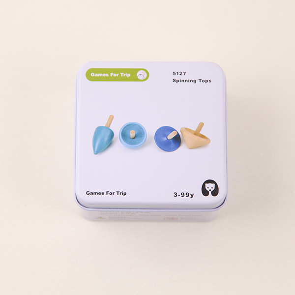 Wooden Spinning Tops