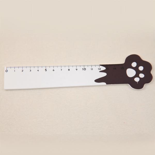 Paw-Shaped Wooden Rulers