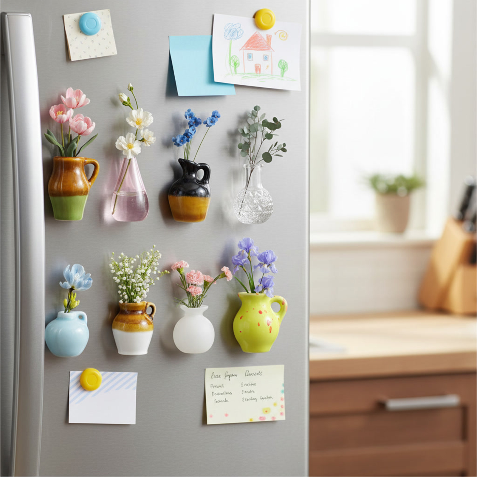 Set of 4 Fridge Magnets Set