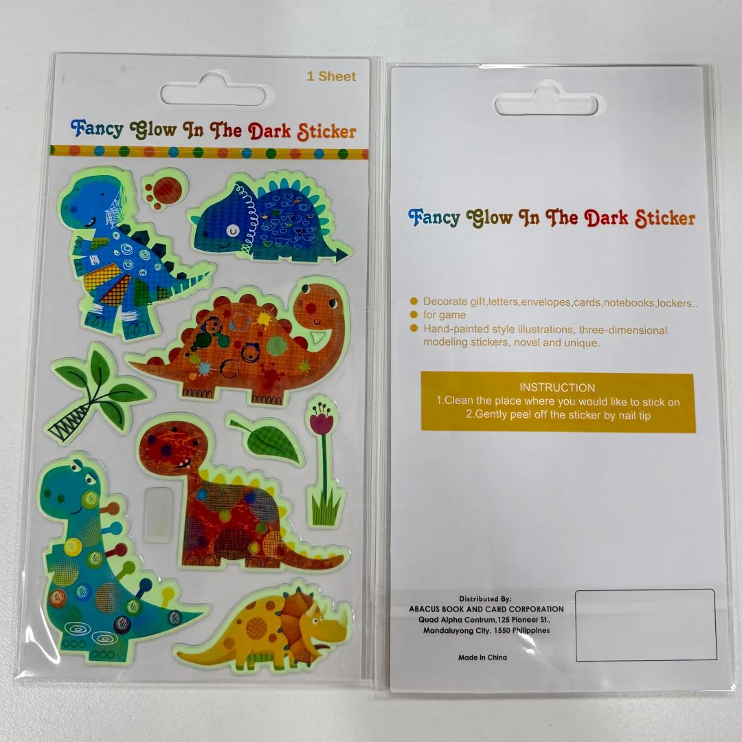 Glow-in-the-dark Dinosaur Sticker