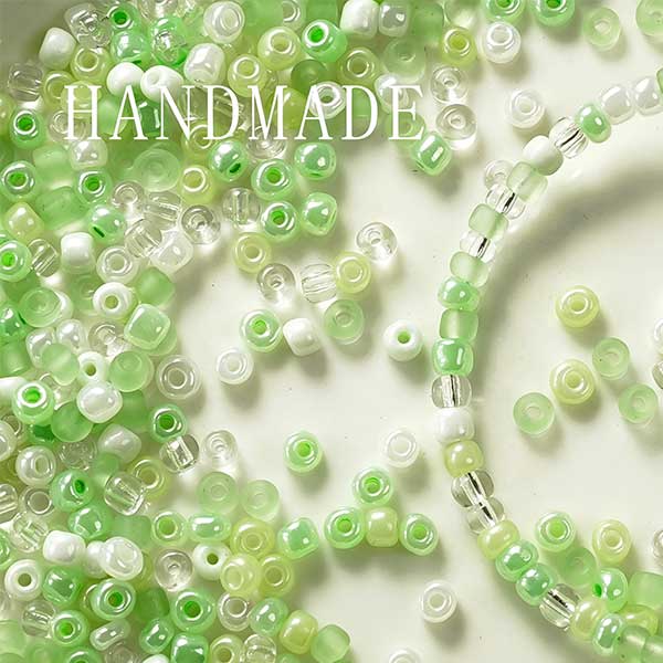 Candy Color Mixed Glass Beads