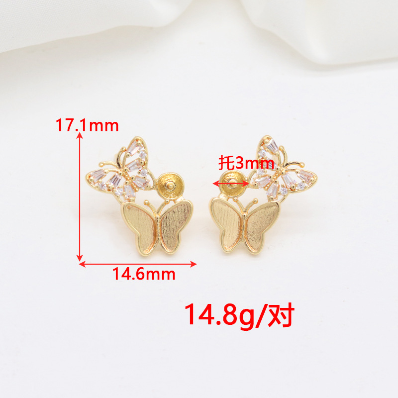 Gold-Plated DIY Earring Findings